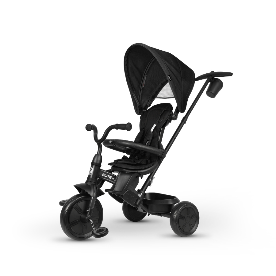 QPlay tricikl "Elite Platinum" 6u1 - crni, 20409