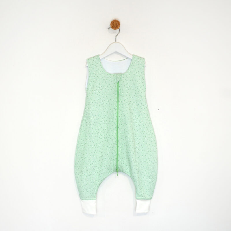 Kretex baby vreća za spavanje s nogavicama - zelena K11084