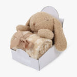 Jungle dekica s igračkom "Zeko" - smeđa 20361