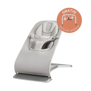 Ergobaby 3u1 "Evolve" ležaljka mrežasta; light grey 20858