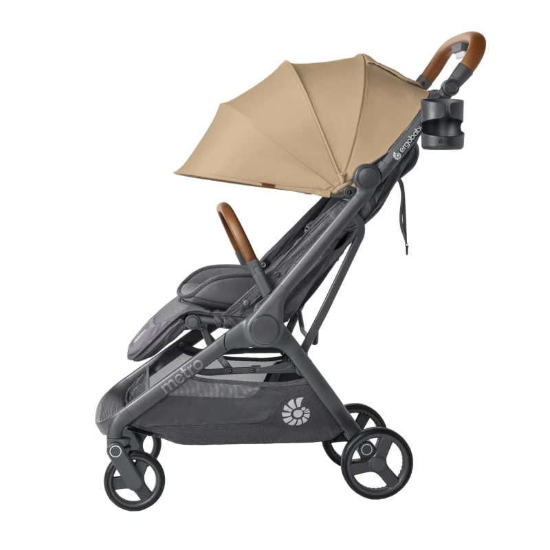 Ergobaby "Metro 3 Deluxe" kompaktna gradska kolica, camel 20859 - Slika 3