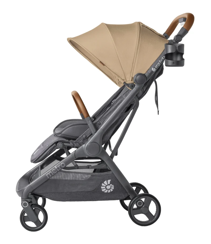 Ergobaby "Metro 3 Deluxe" kompaktna gradska kolica, camel 20859 - Slika 4