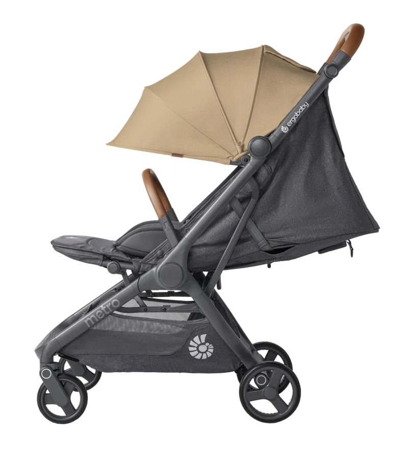 Ergobaby "Metro 3 Deluxe" kompaktna gradska kolica, camel 20859 - Slika 5