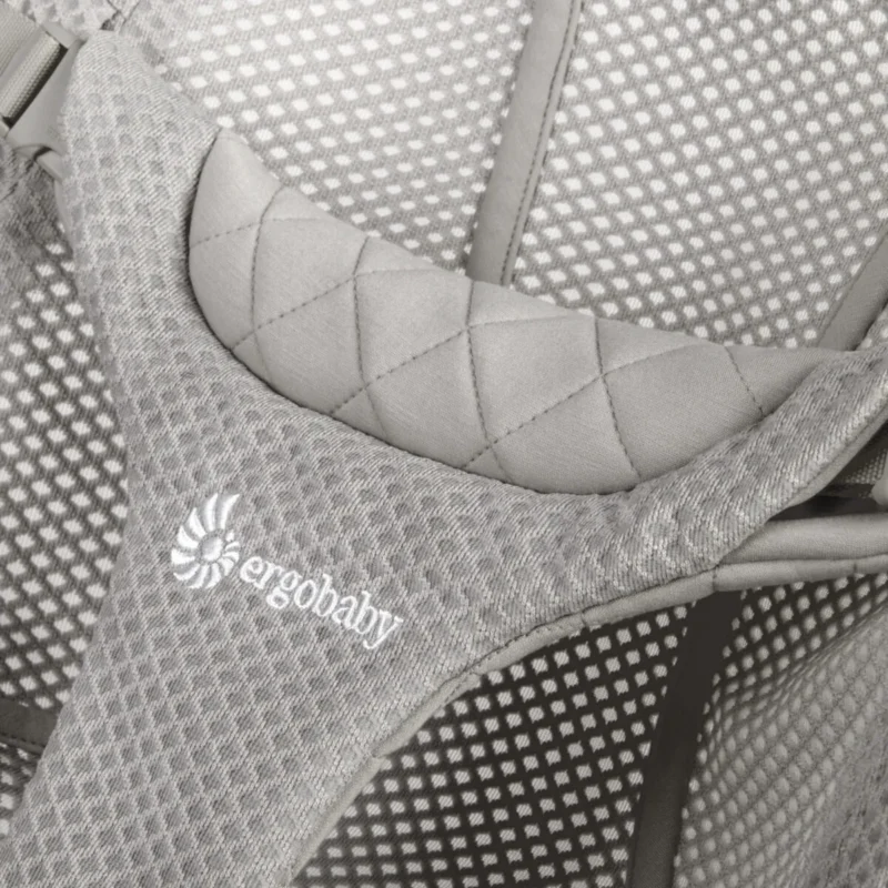 Ergobaby 3u1 "Evolve" ležaljka mrežasta; light grey 20858 - Slika 4