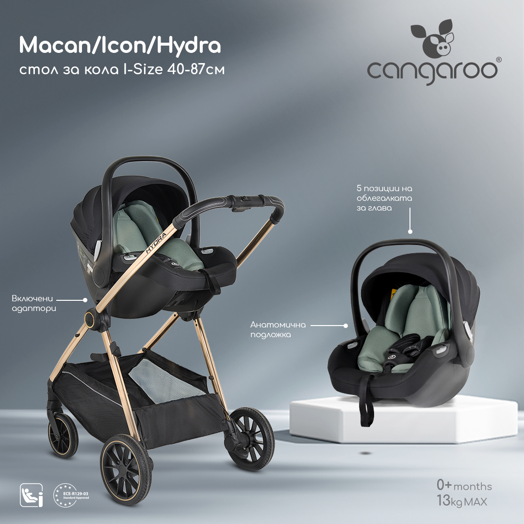 Cangaroo autosjedalica "Hydra" 40-87cm 20924 - Slika 13