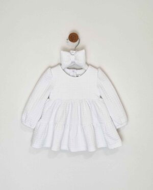 Kretex baby haljina d.r. "Antea" + traka (vel.56-86) K11241