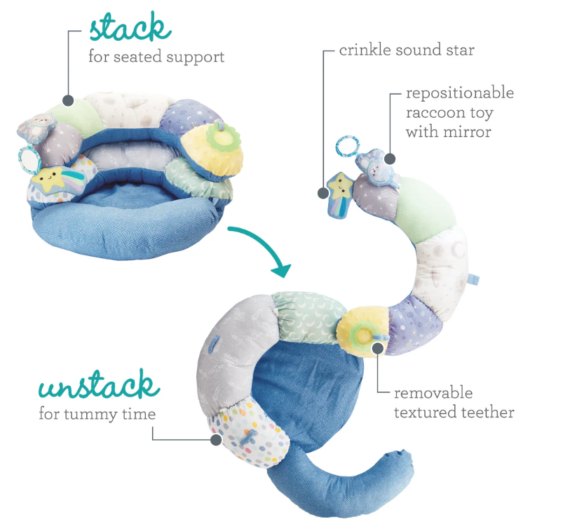 Infantino "Tummy time and seated support" 21144 - Slika 6