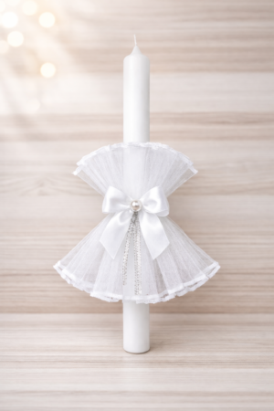 Krsna svijeća - bijela