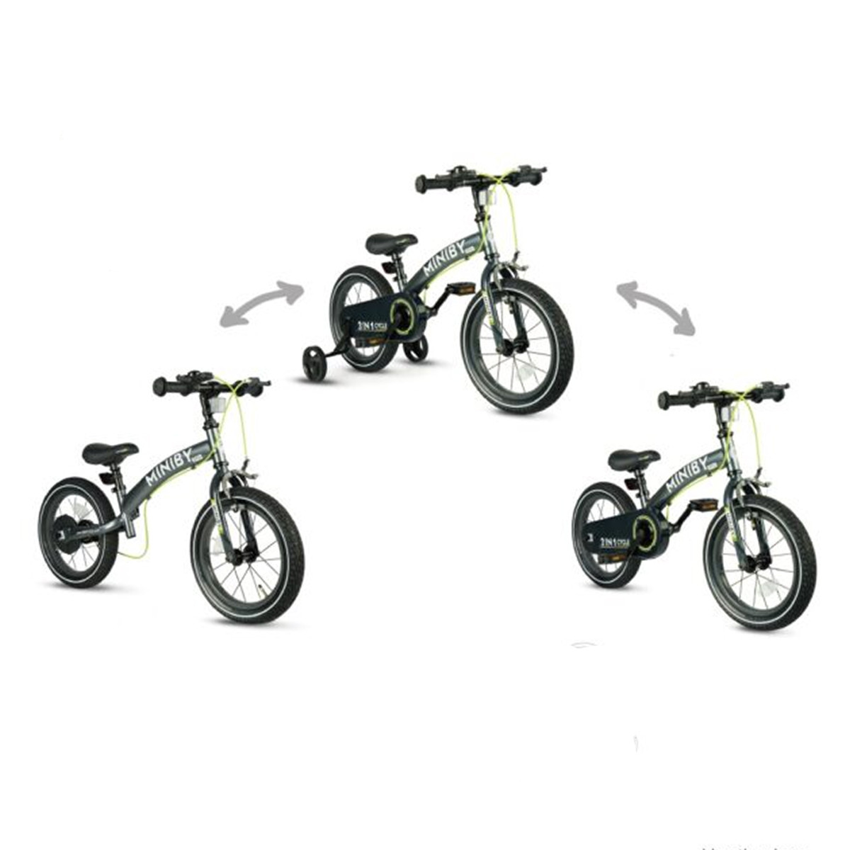 Qplay bicikl 3u1 "Miniby 12" 21878 - Slika 2