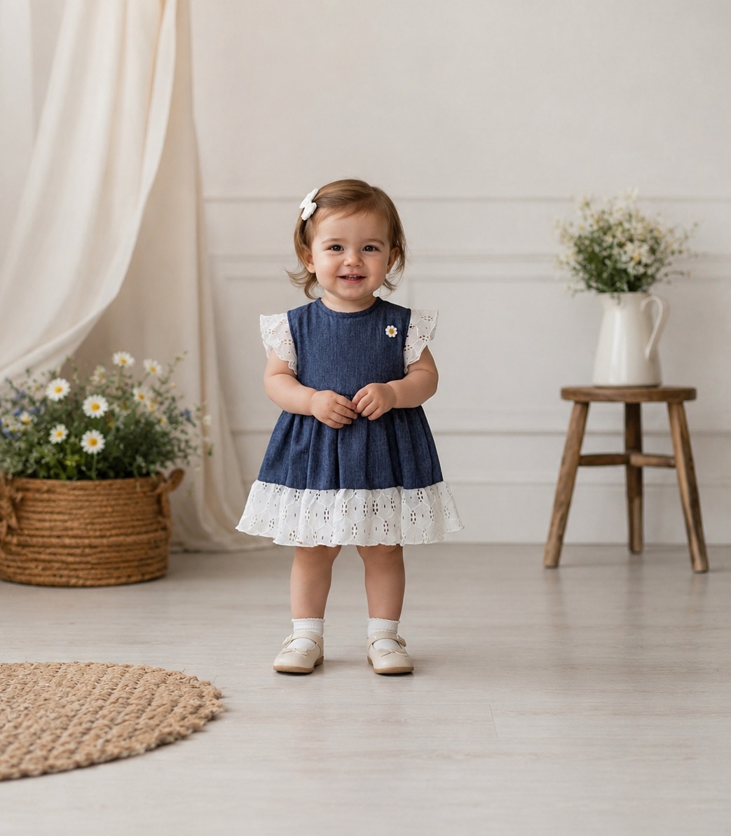 Kretex kids haljina (vel.2-6) K11277 - Slika 4