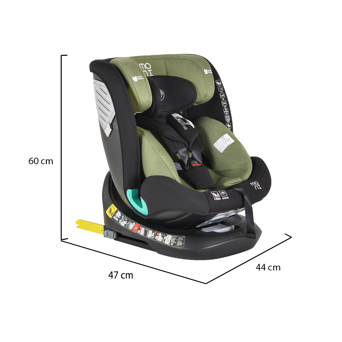 Autosjedalica "Serengeti" 40-150cm 22162 - Slika 12