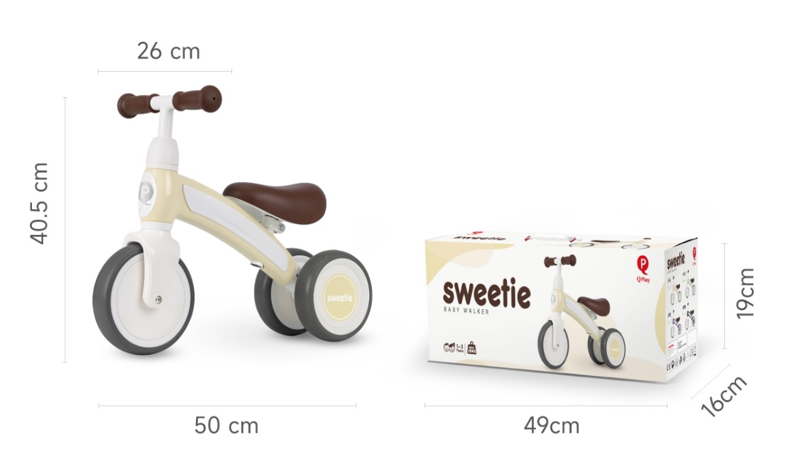 QPlay "Sweetie" bicikl bez pedala 22319 - Slika 4