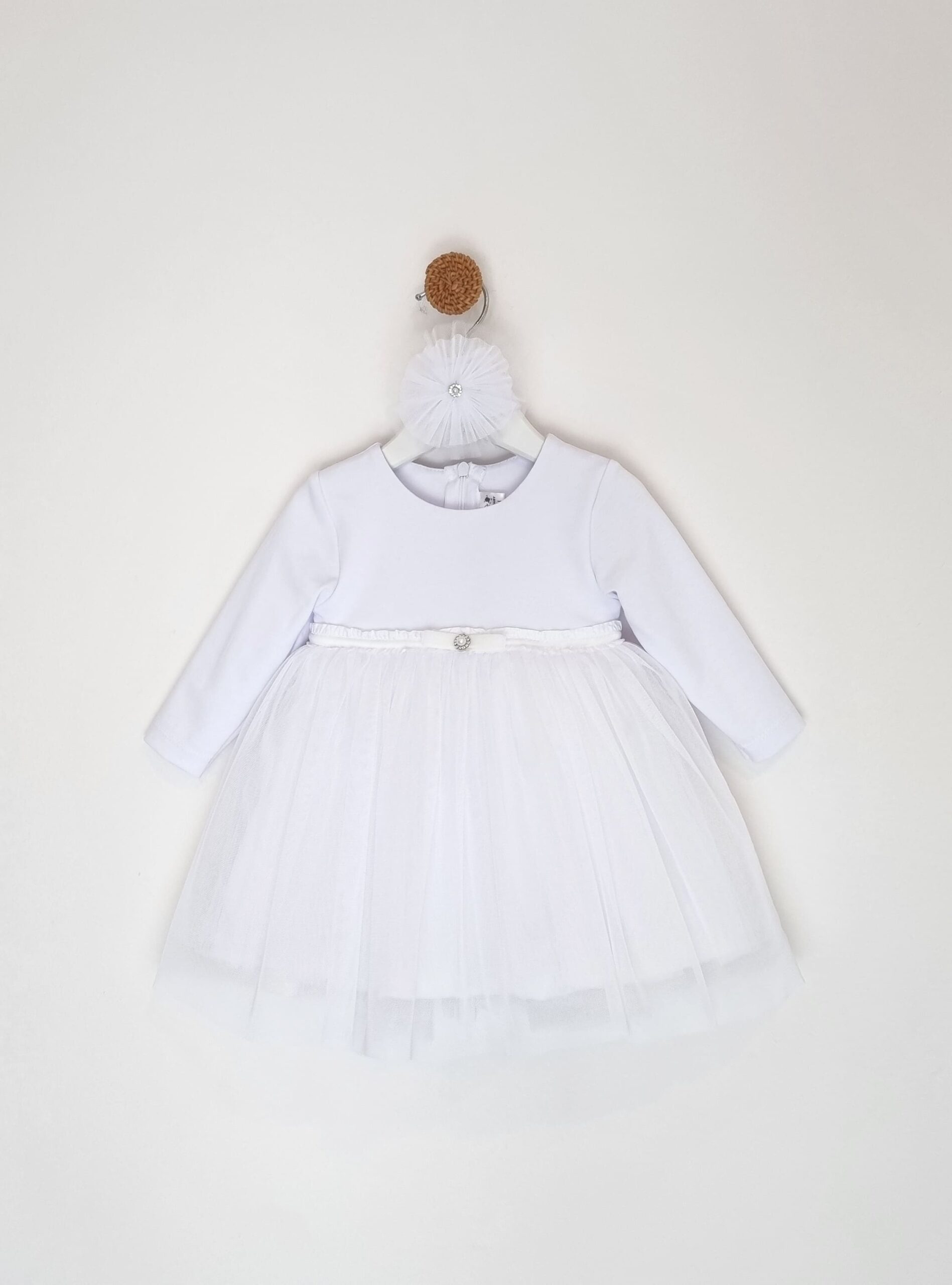 Kretex baby haljina i traka za kosu "Iris" (vel.62-74) K11289